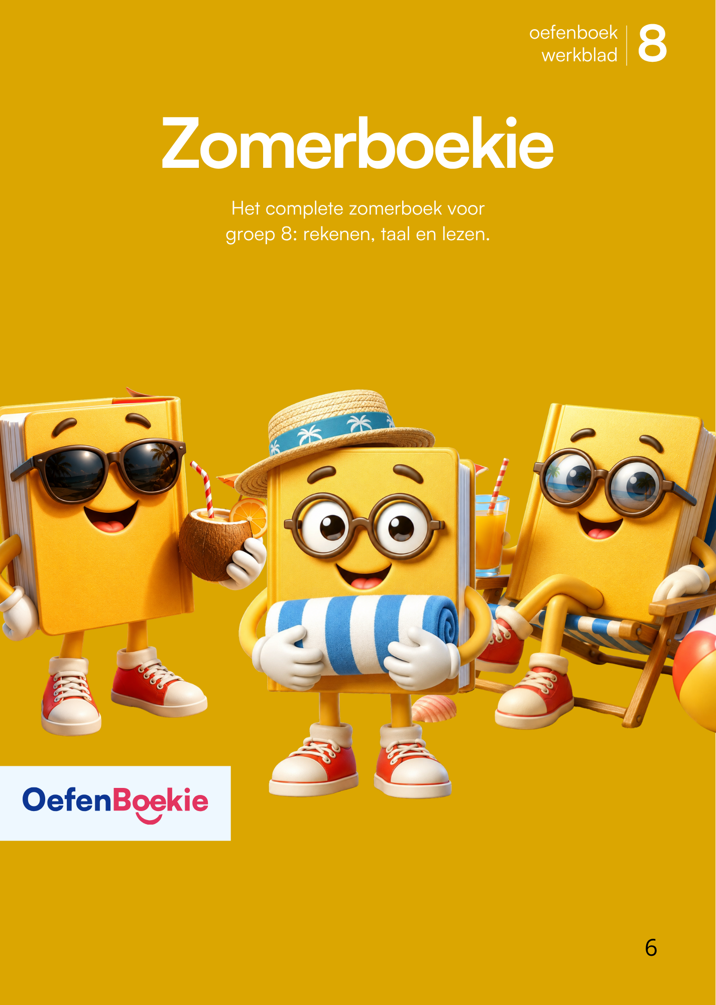 Zomerboek Oefenboekie - Groep 8