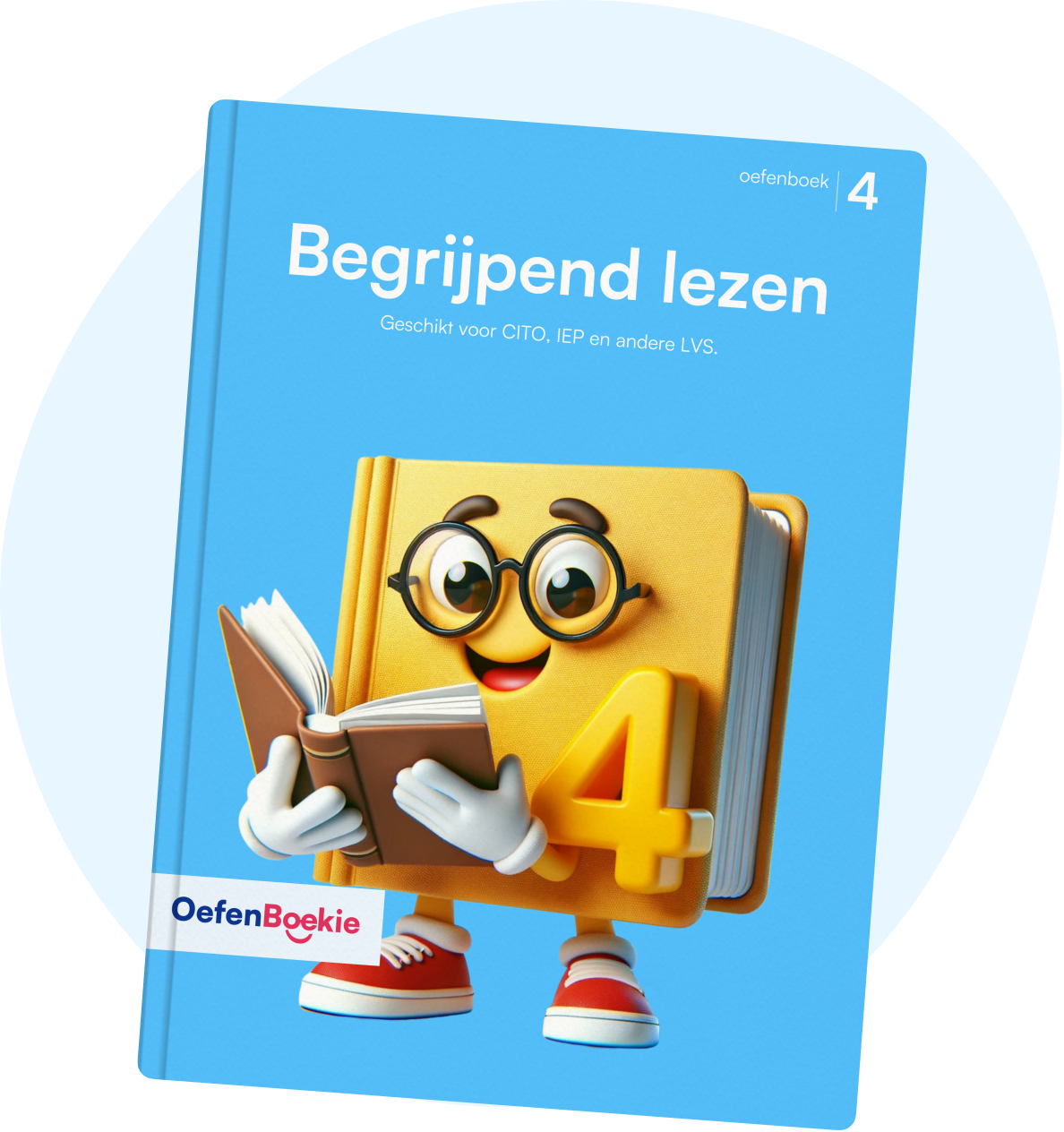 Begrijpend lezen Oefenboekie - Groep 4 (Eind)