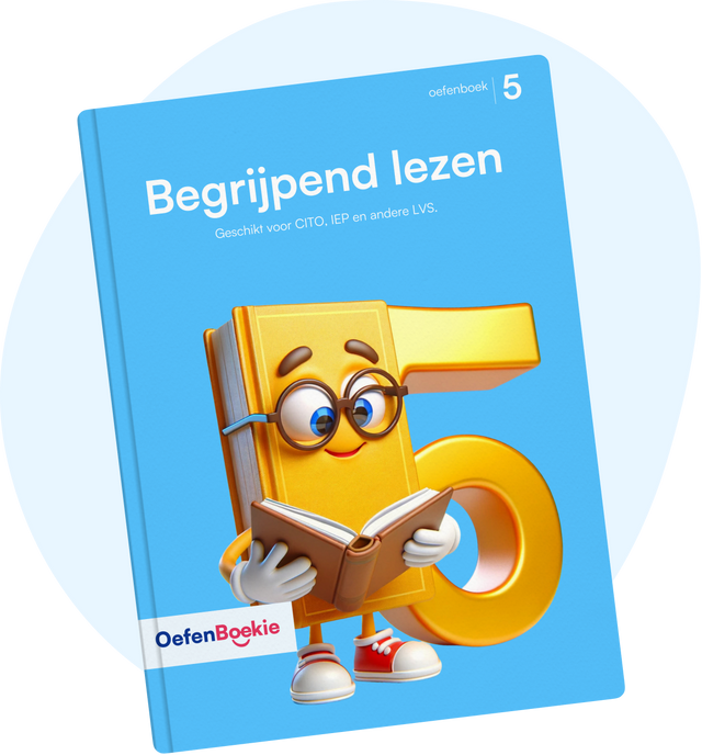 Begrijpend lezen Oefenboekie - Groep 5 (Eind)
