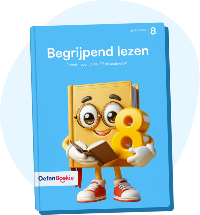 Begrijpend lezen Oefenboekie - Groep 8 (Doorstroomtoets)