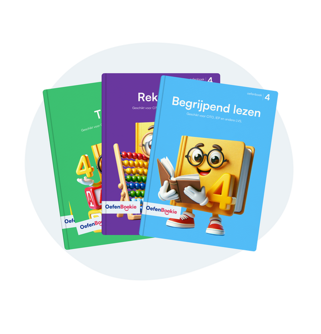 Groep 4 Oefenboekie bundel (Midden)
