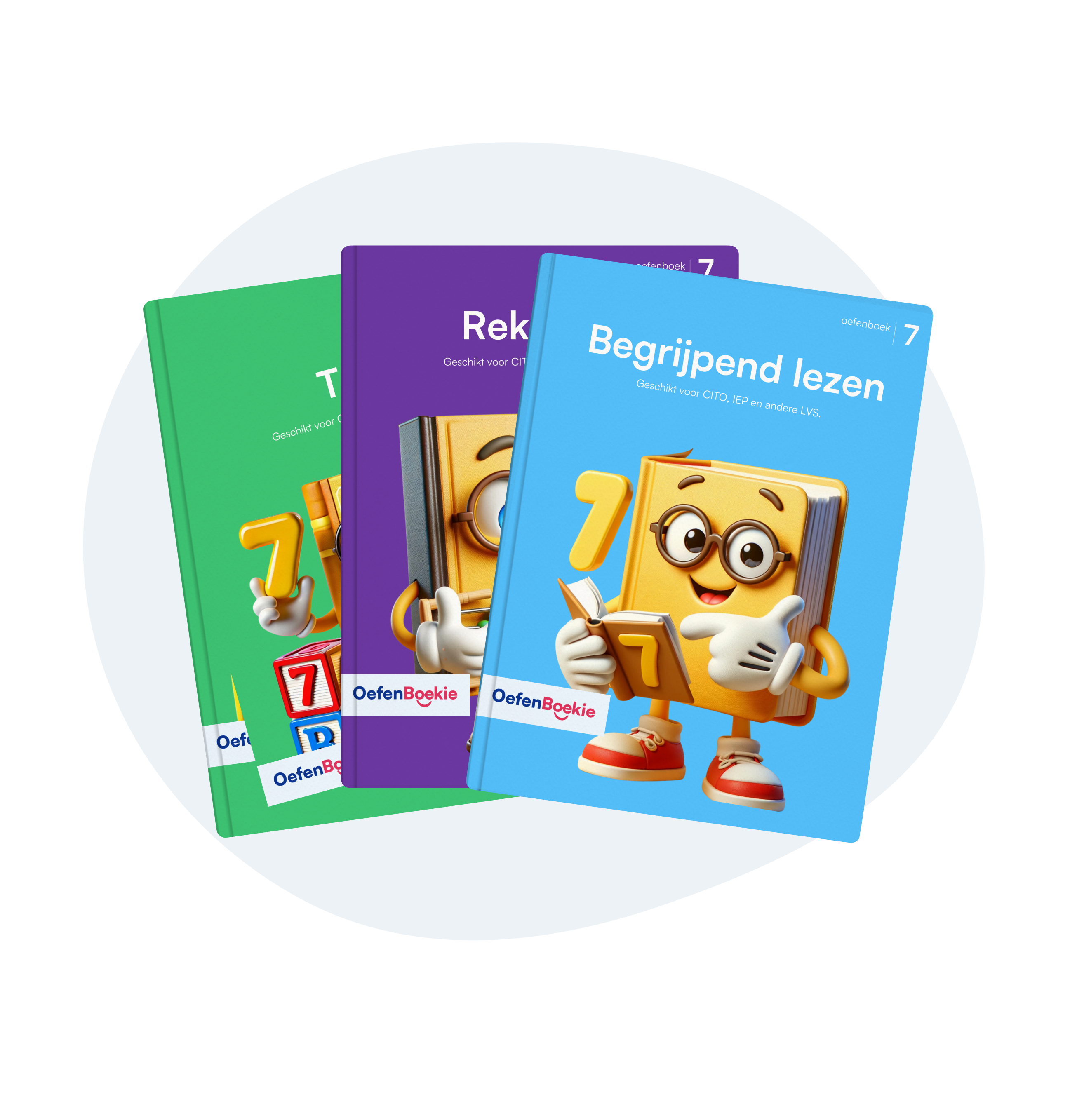 Groep 7 Oefenboekie bundel (Midden)