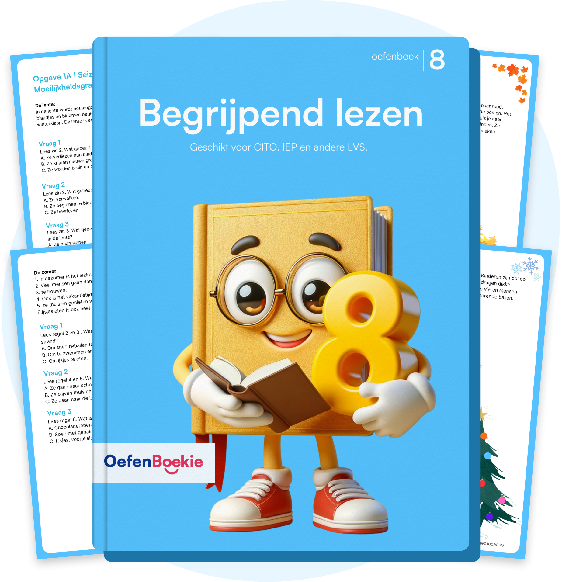 Begrijpend lezen Oefenboekie - Groep 8 (Doorstroomtoets)