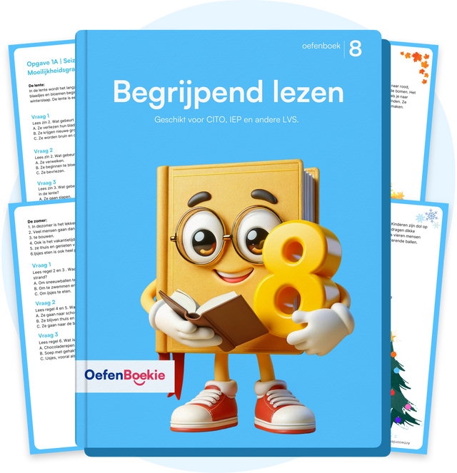 Begrijpend lezen Oefenboekie - Groep 8 (Doorstroomtoets)