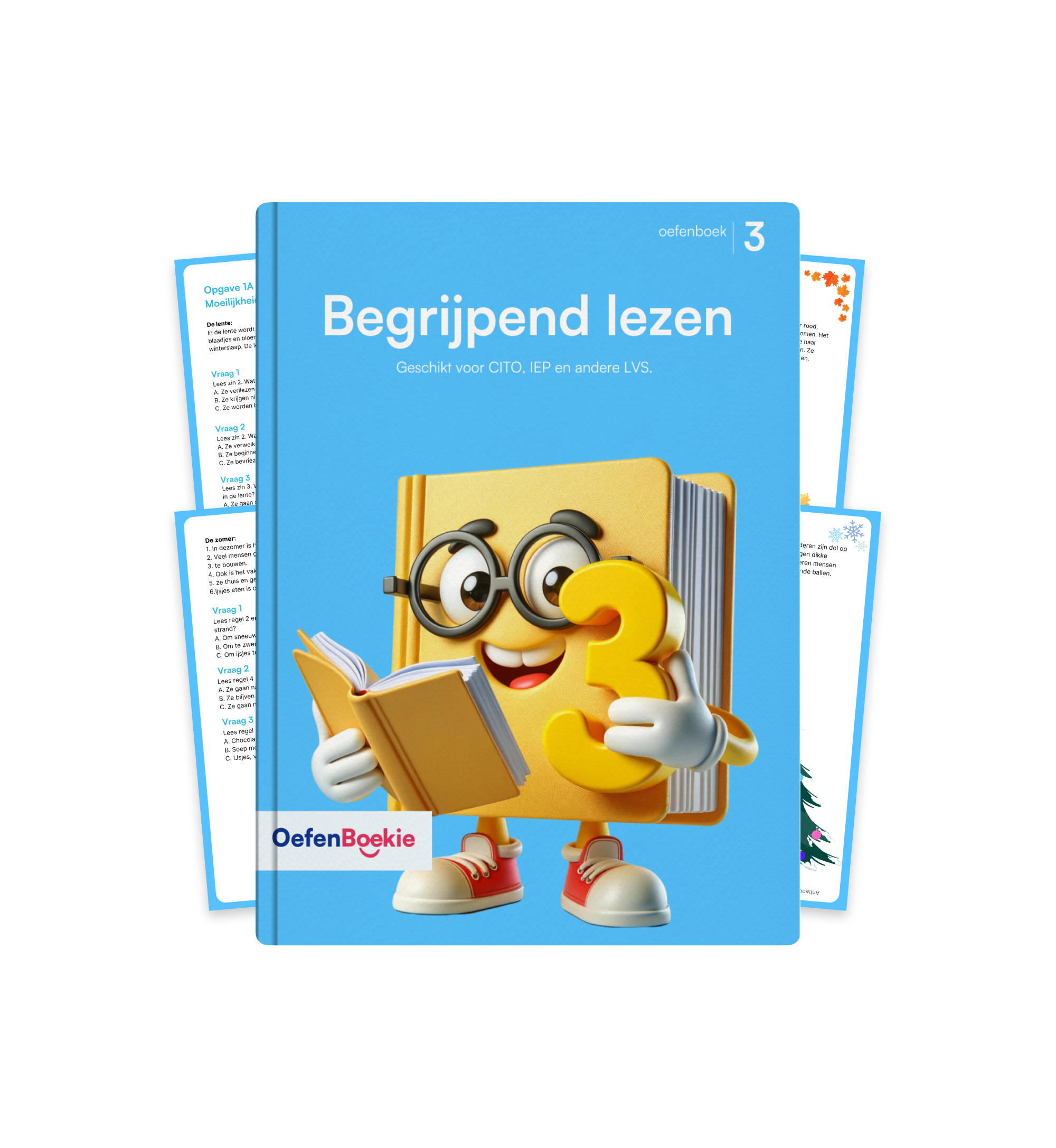 Groep 3 Oefenboekie bundel (Midden)