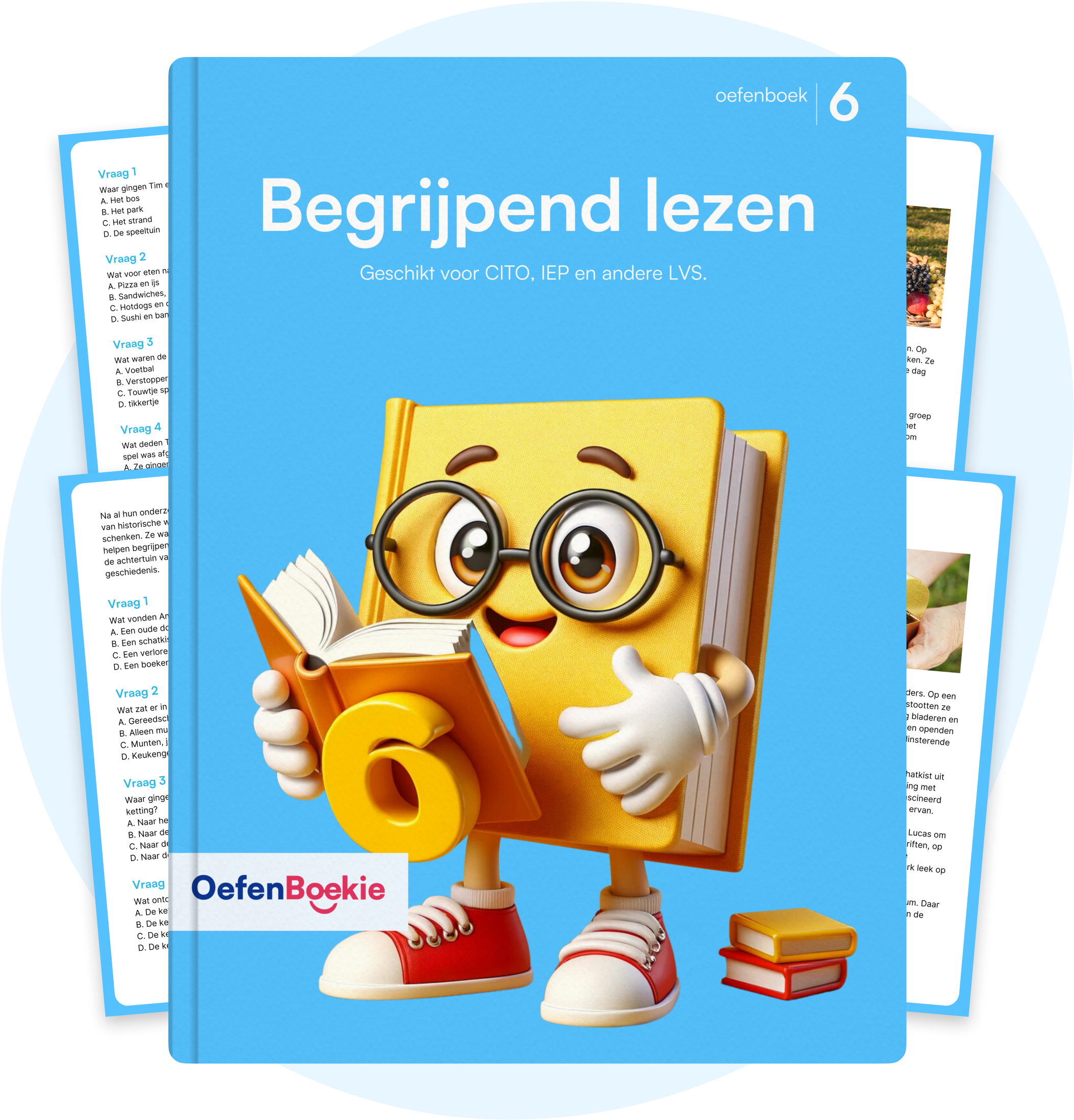 Begrijpend lezen Oefenboekie - Groep 6 (Eind)