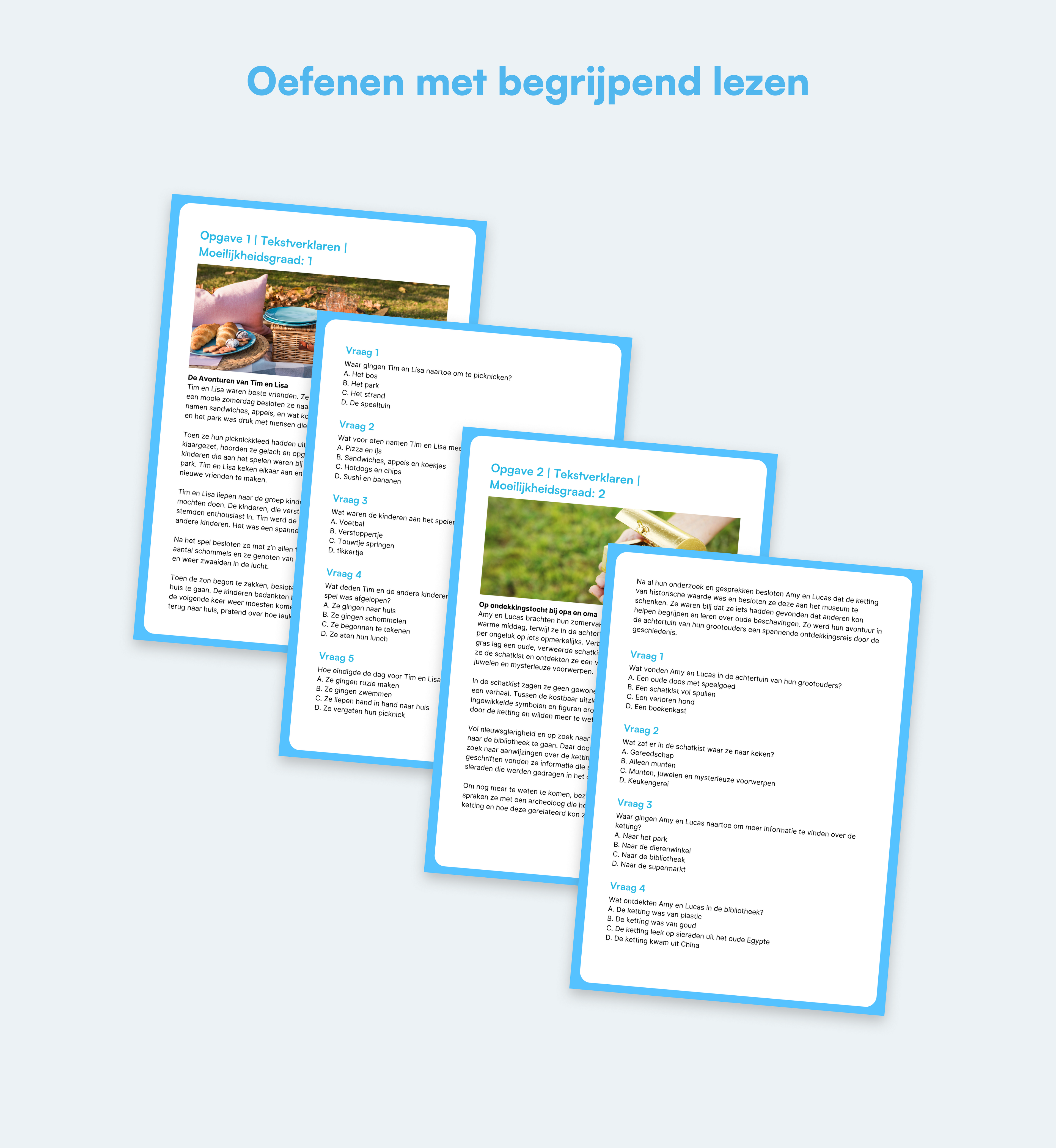 Begrijpend lezen Oefenboekie - Groep 6 (Eind)