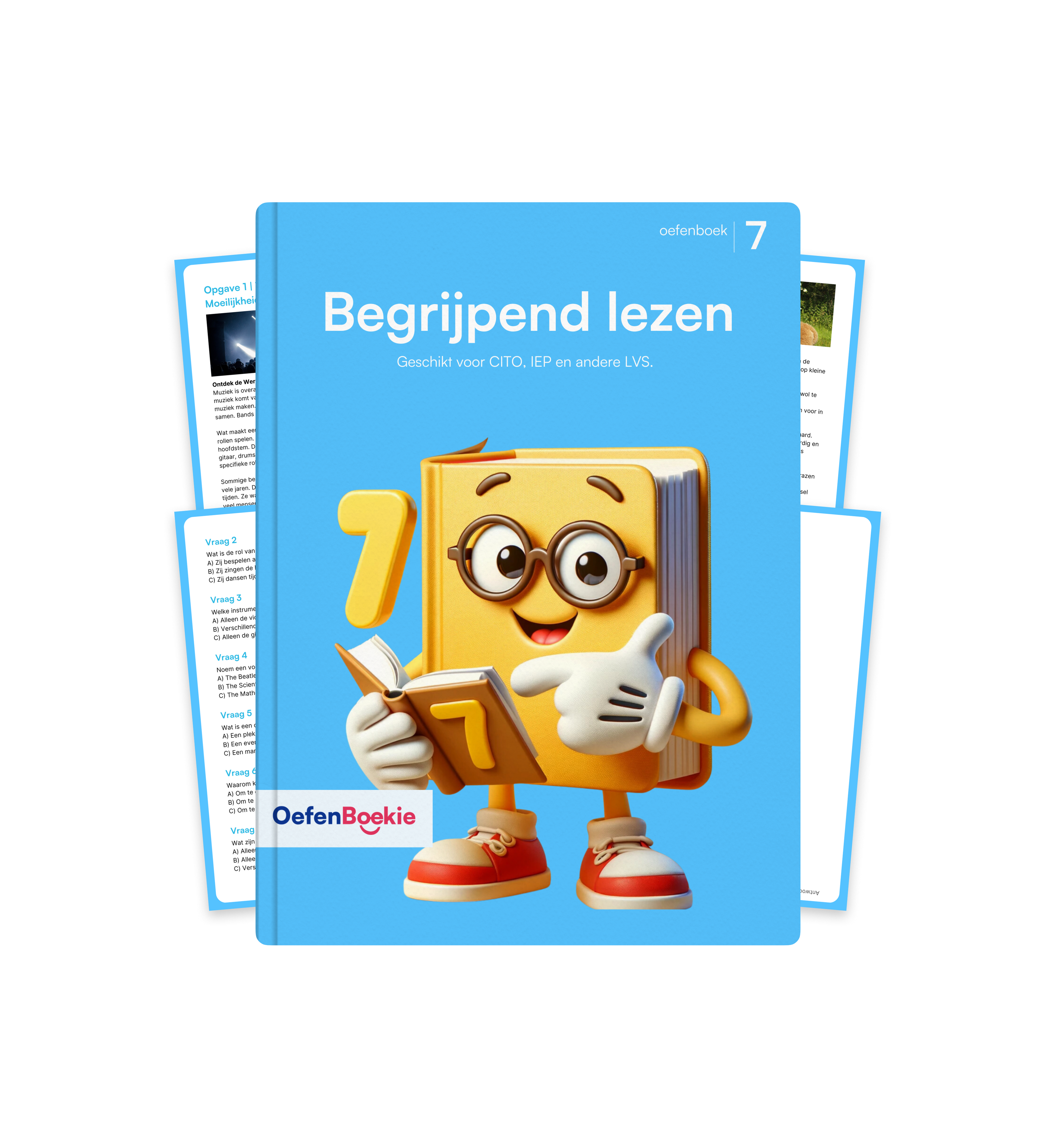 Groep 7 Oefenboekie bundel (Midden)