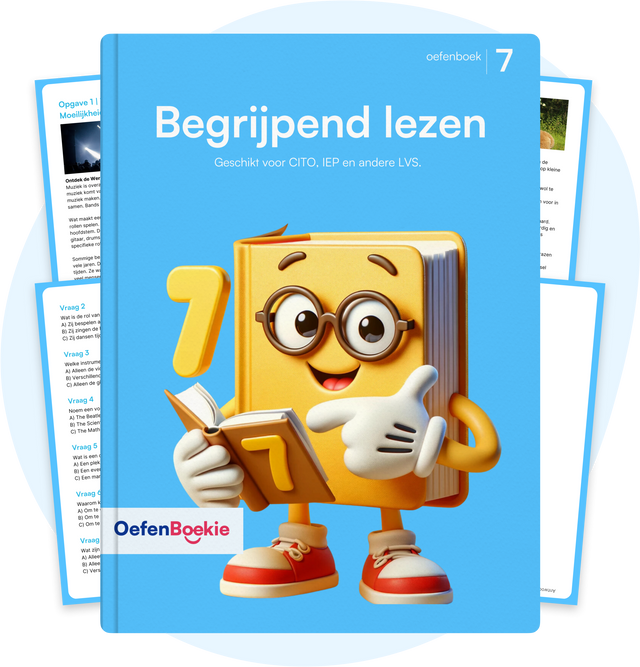 Begrijpend lezen Oefenboekie - Groep 7 (Eind) - pdf