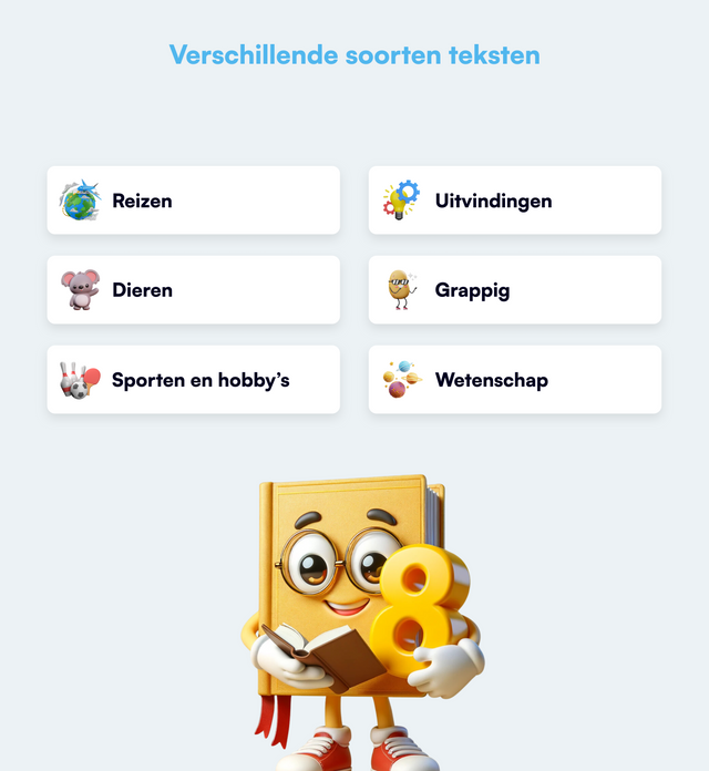 Begrijpend lezen Oefenboekie - Groep 8 (Doorstroomtoets)