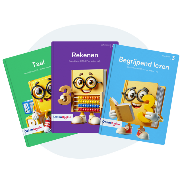 Groep 3 Oefenboekie bundel (Midden)