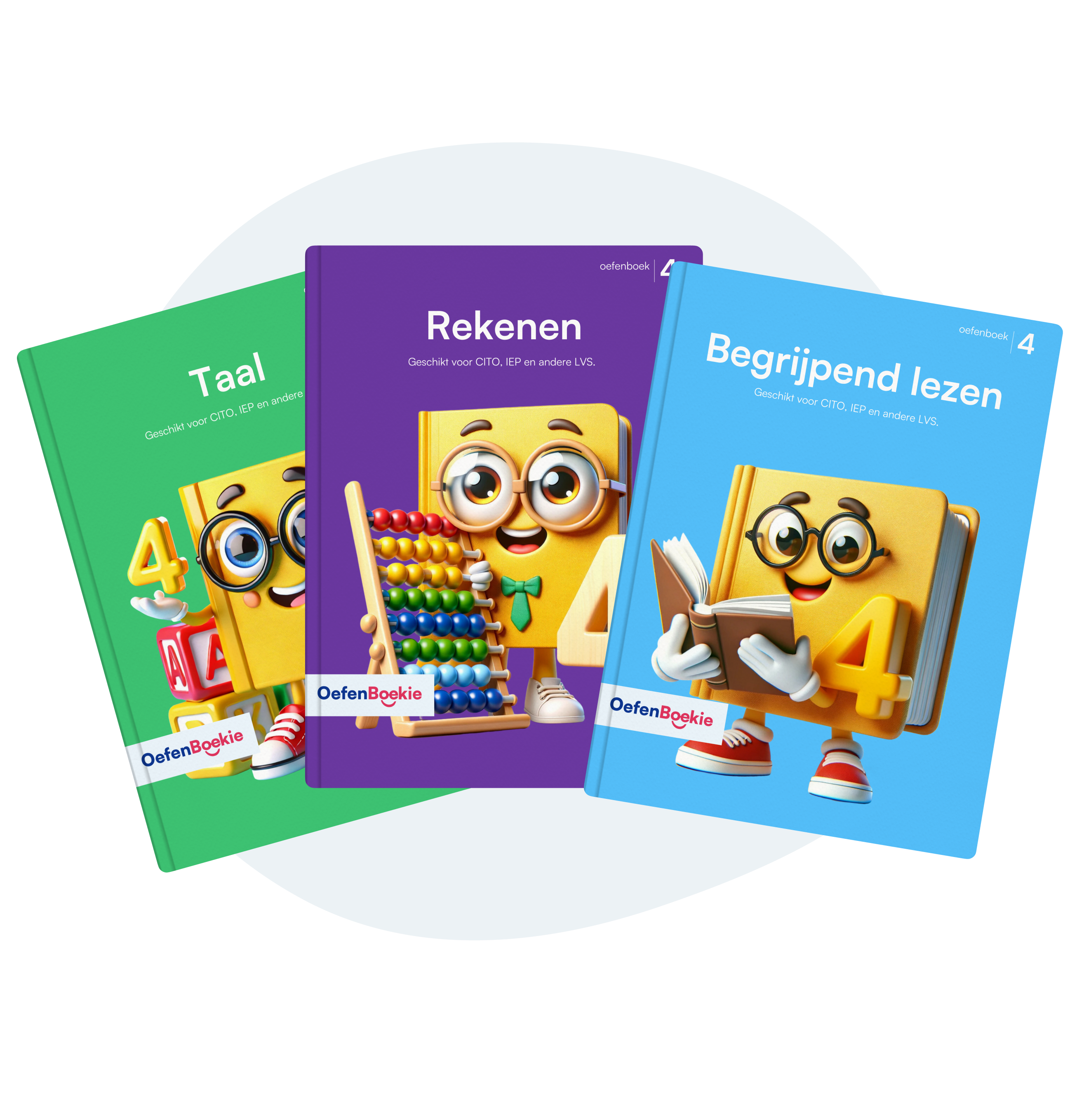 Groep 4 Oefenboekie bundel (Midden)