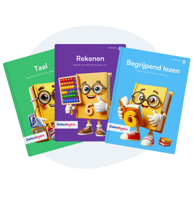 Groep 6 Oefenboekie bundel (Midden)