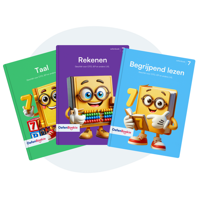 Groep 7 Oefenboekie bundel (Midden)