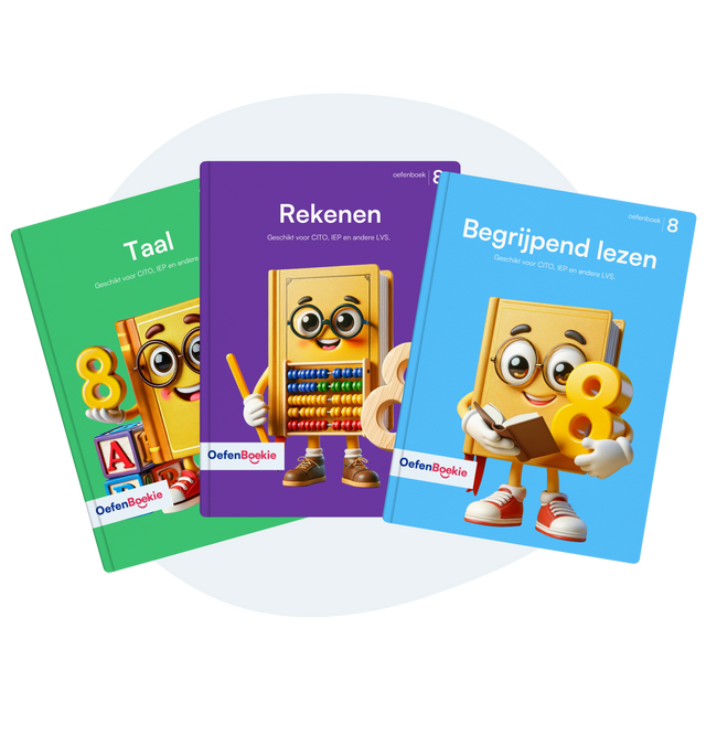 Groep 8 Oefenboekie bundel (Doorstroomtoets)