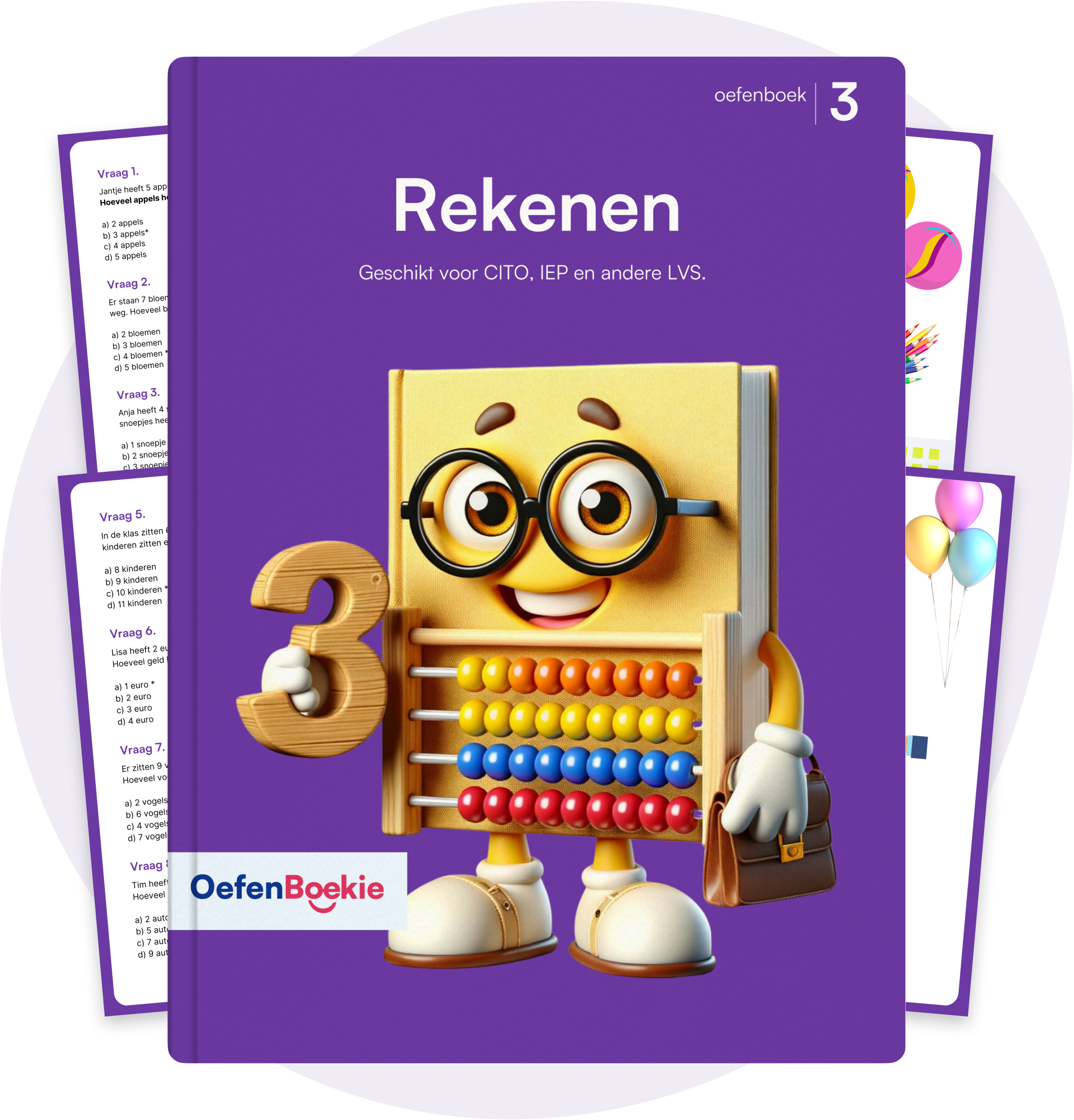 Rekenen Oefenboeken - Groep 3 (Eind) - pdf