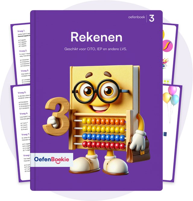 Rekenen Oefenboeken - Groep 3 (Eind) - pdf