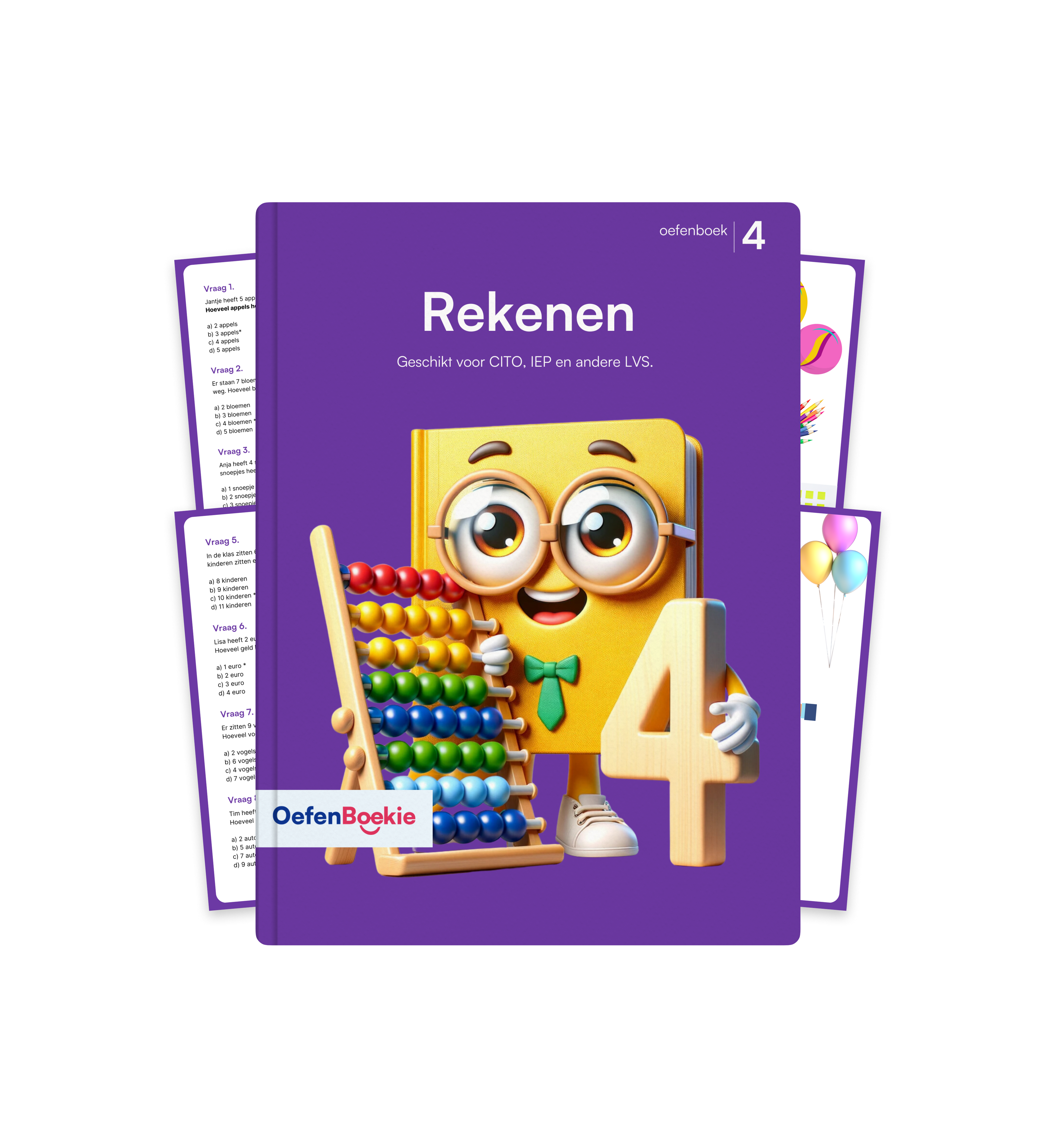 Groep 4 Oefenboekie bundel (Midden)