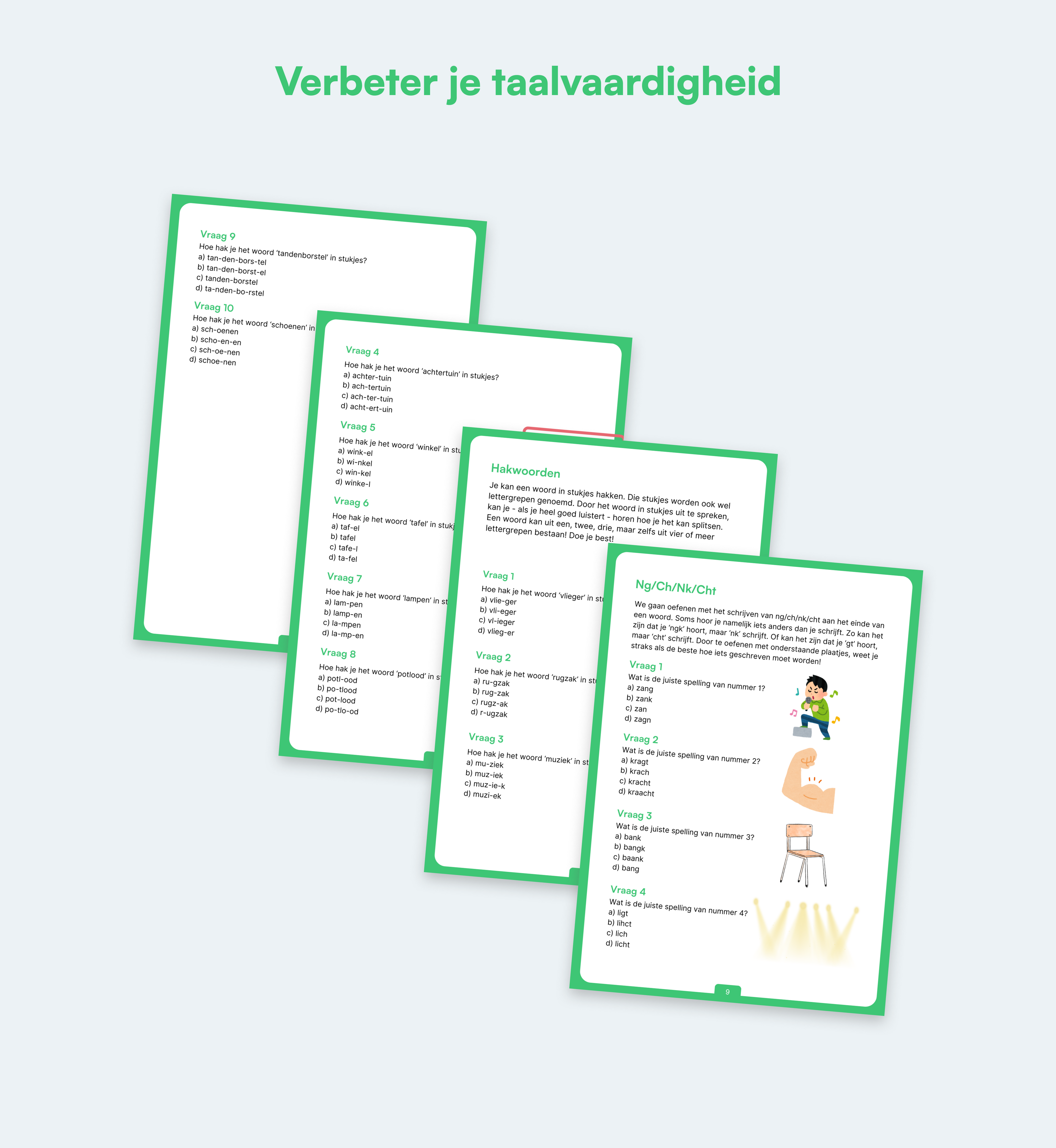 Taal Oefenboekie - Groep 4 (Eind)
