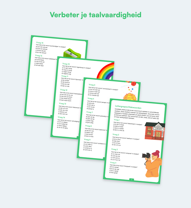Taal Oefenboekie - Groep 5 (Eind)