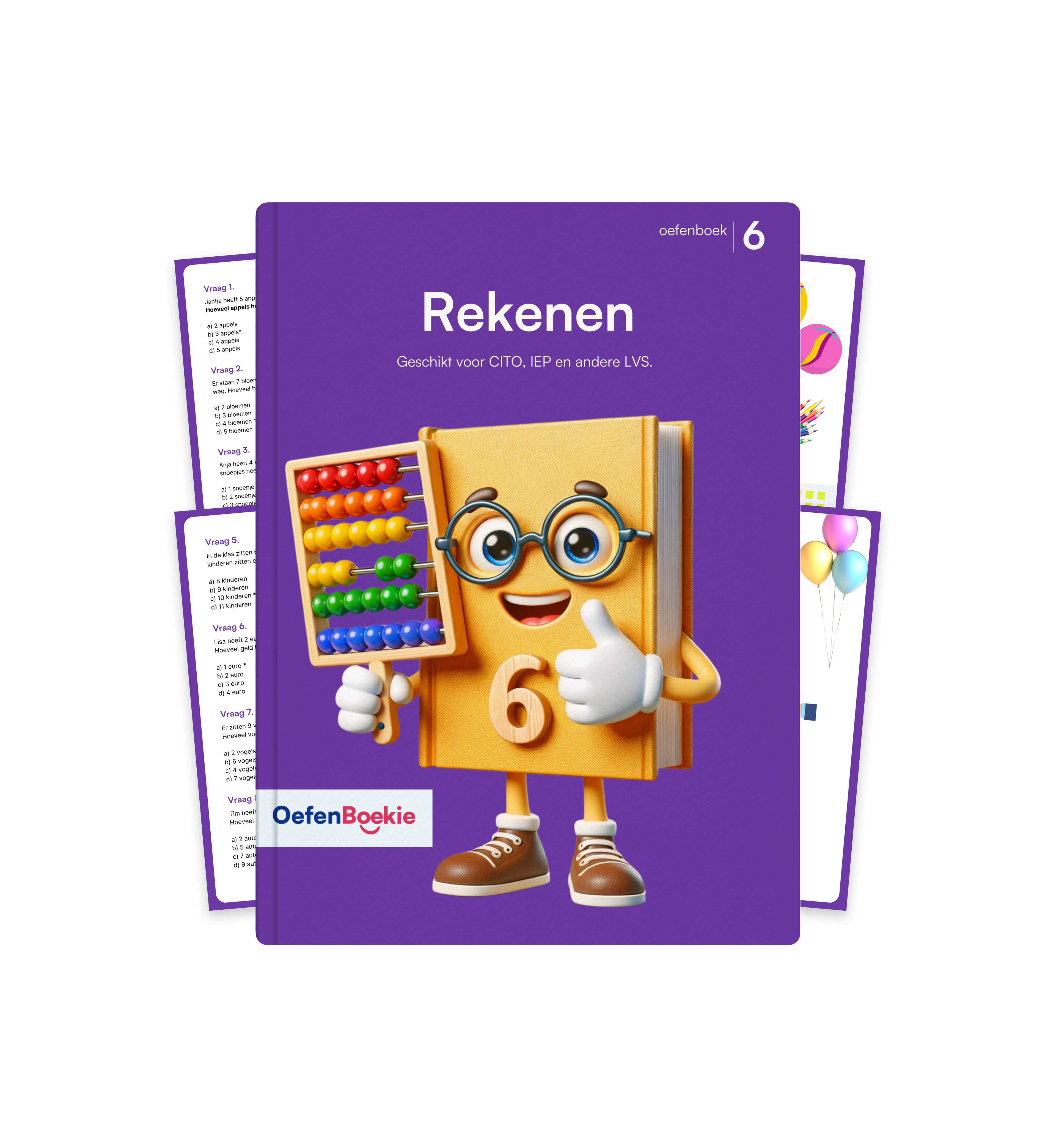 Groep 6 Oefenboekie bundel (Midden)