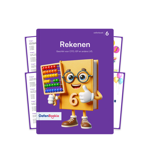 Groep 6 Oefenboekie bundel (Midden)
