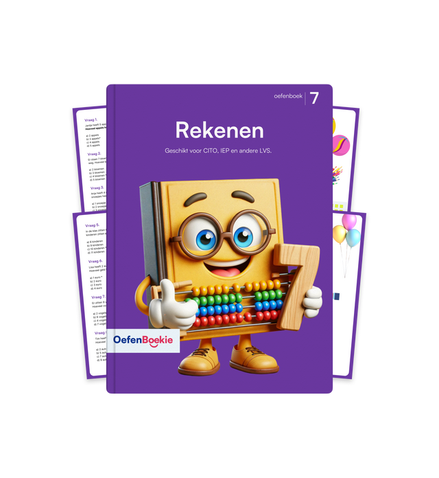 Groep 7 Oefenboekie bundel (Midden)