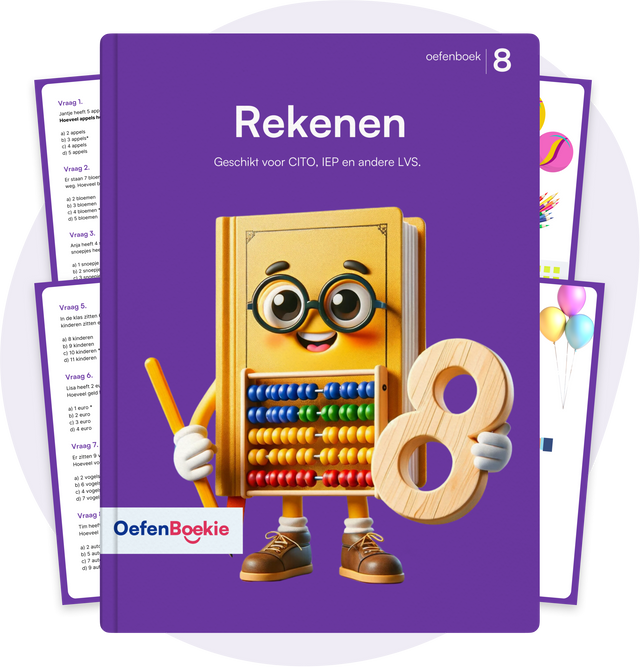 Groep 8 Oefenboekie bundel (Doorstroomtoets)
