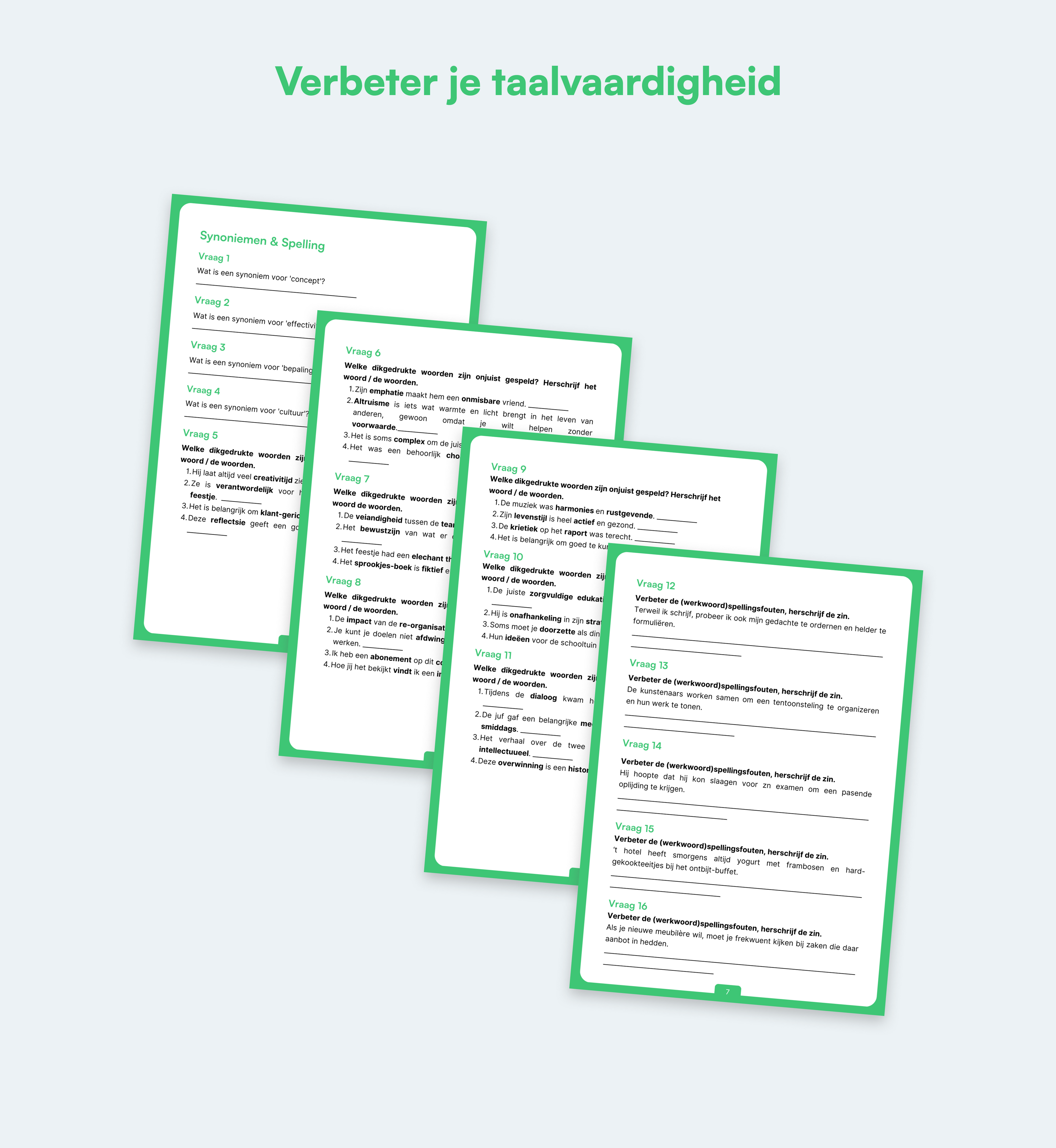 Taal Oefenboekie - Groep 8 (Doorstroomtoets) - pdf