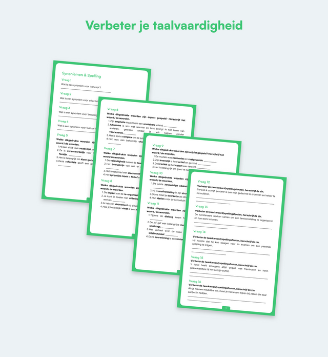 Taal Oefenboekie - Groep 8 (Doorstroomtoets) - pdf