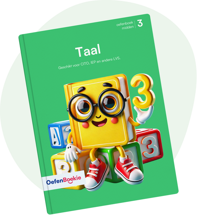 Taal Oefenboekie - Groep 3 (Eind)