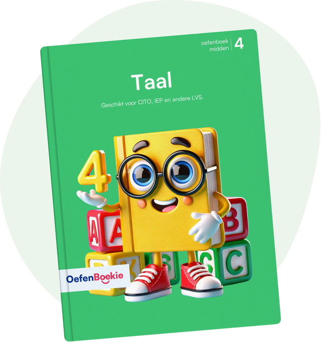 Taal Oefenboekie - Groep 4 (Eind)