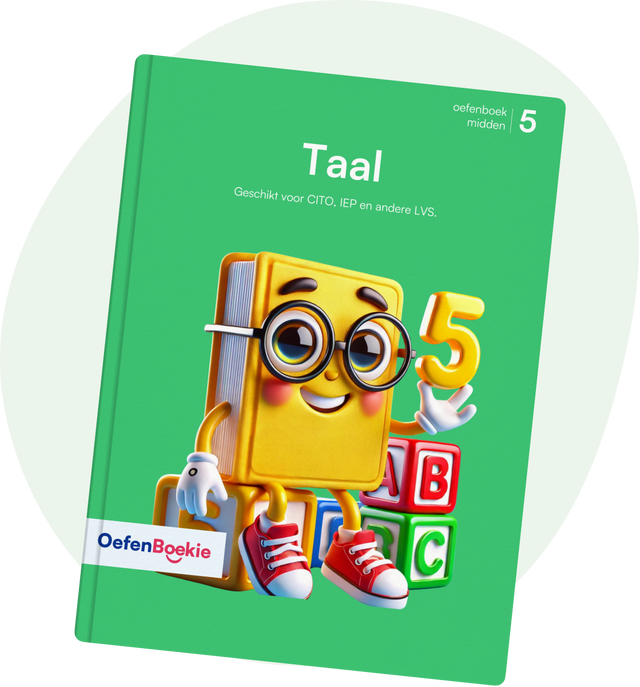 Taal Oefenboekie - Groep 5 (Eind)