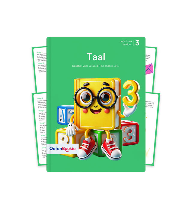 Groep 3 Oefenboekie bundel (Midden)