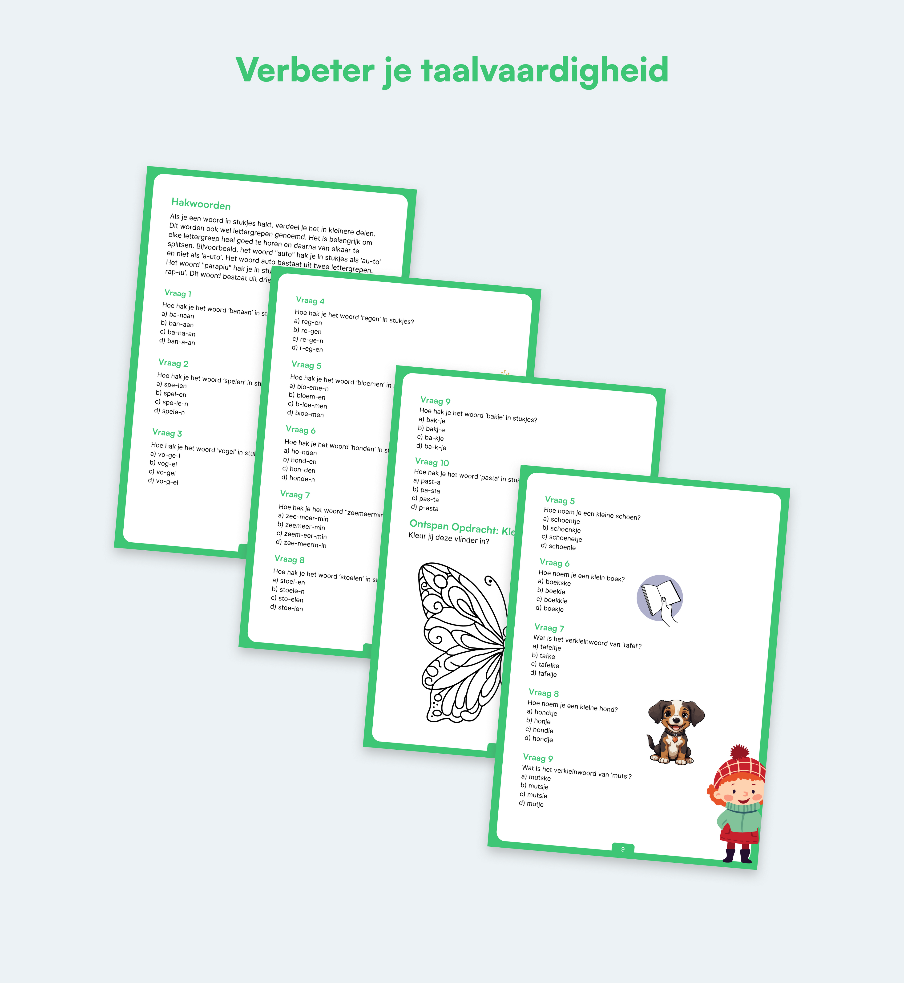 Taal Oefenboekie - Groep 3 (Eind)