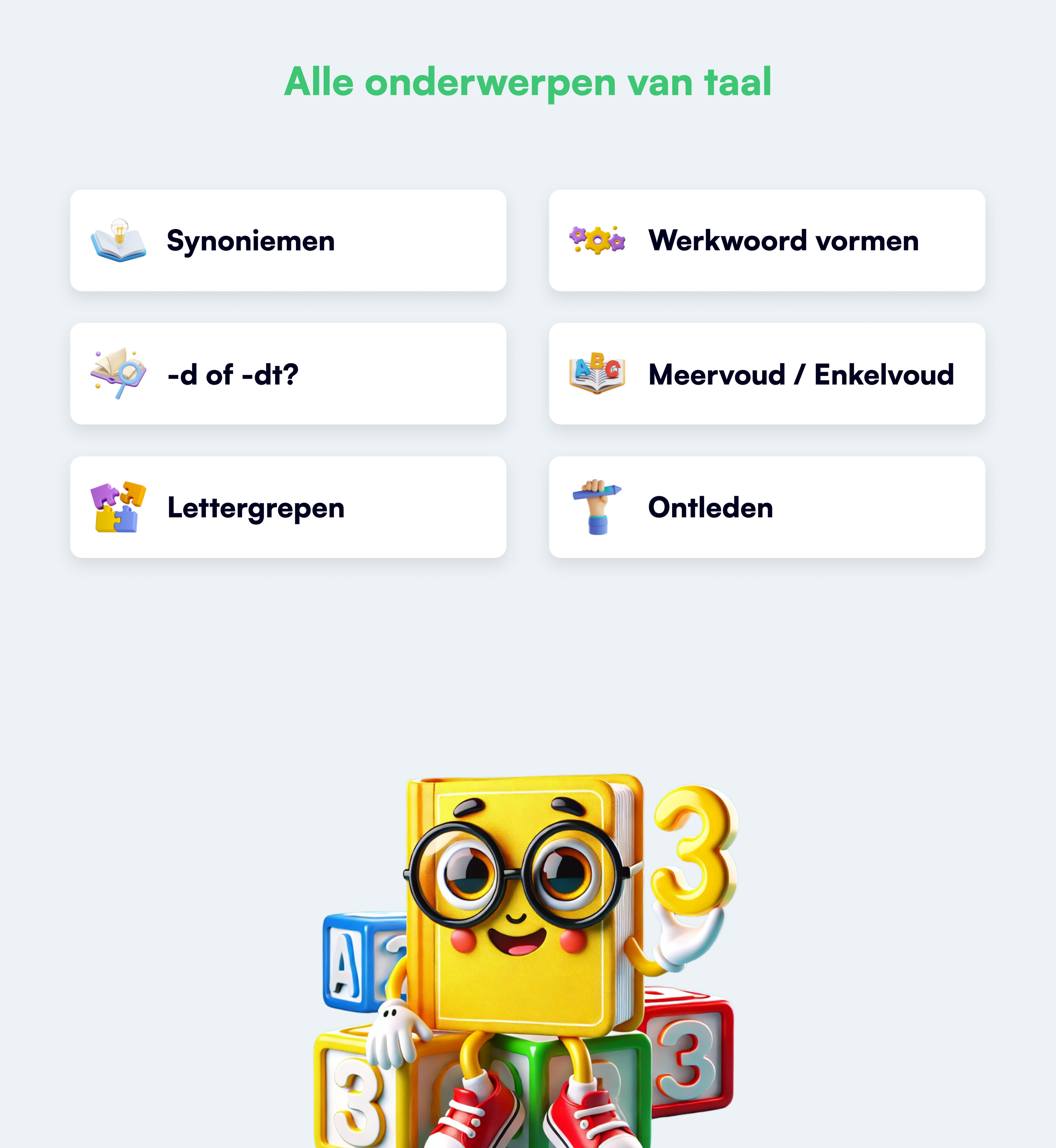 Taal Oefenboekie - Groep 3 (Eind)