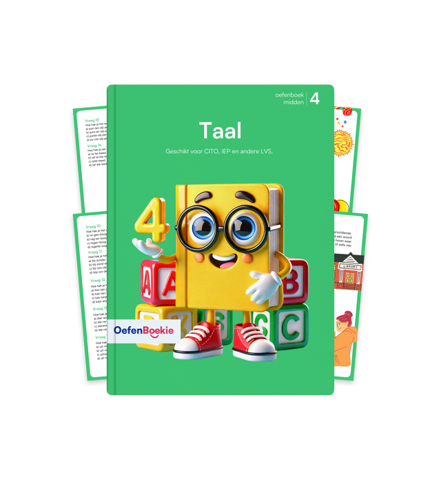 Groep 4 Oefenboekie bundel (Midden)