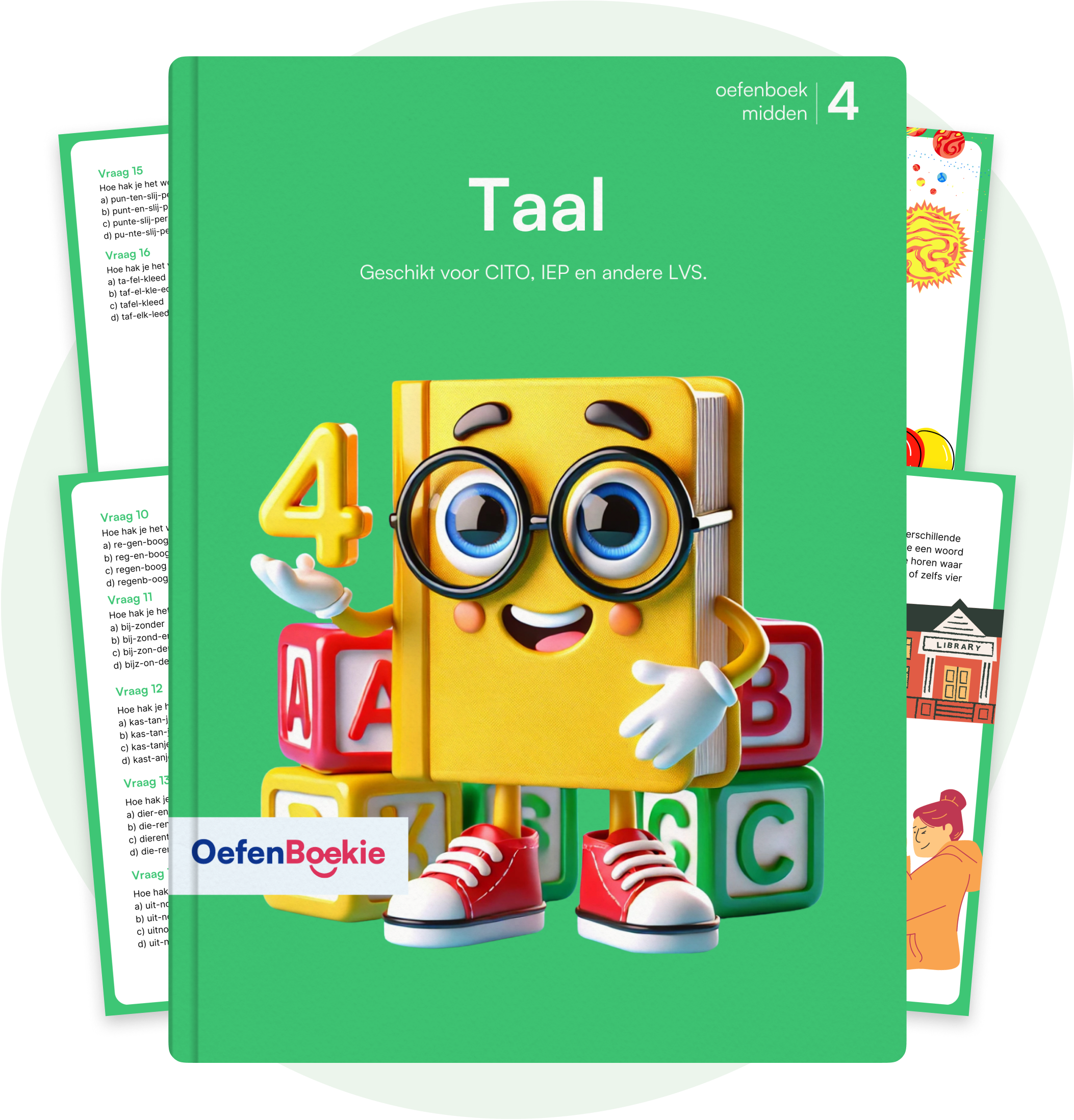 Taal Oefenboekie - Groep 4 (Eind)
