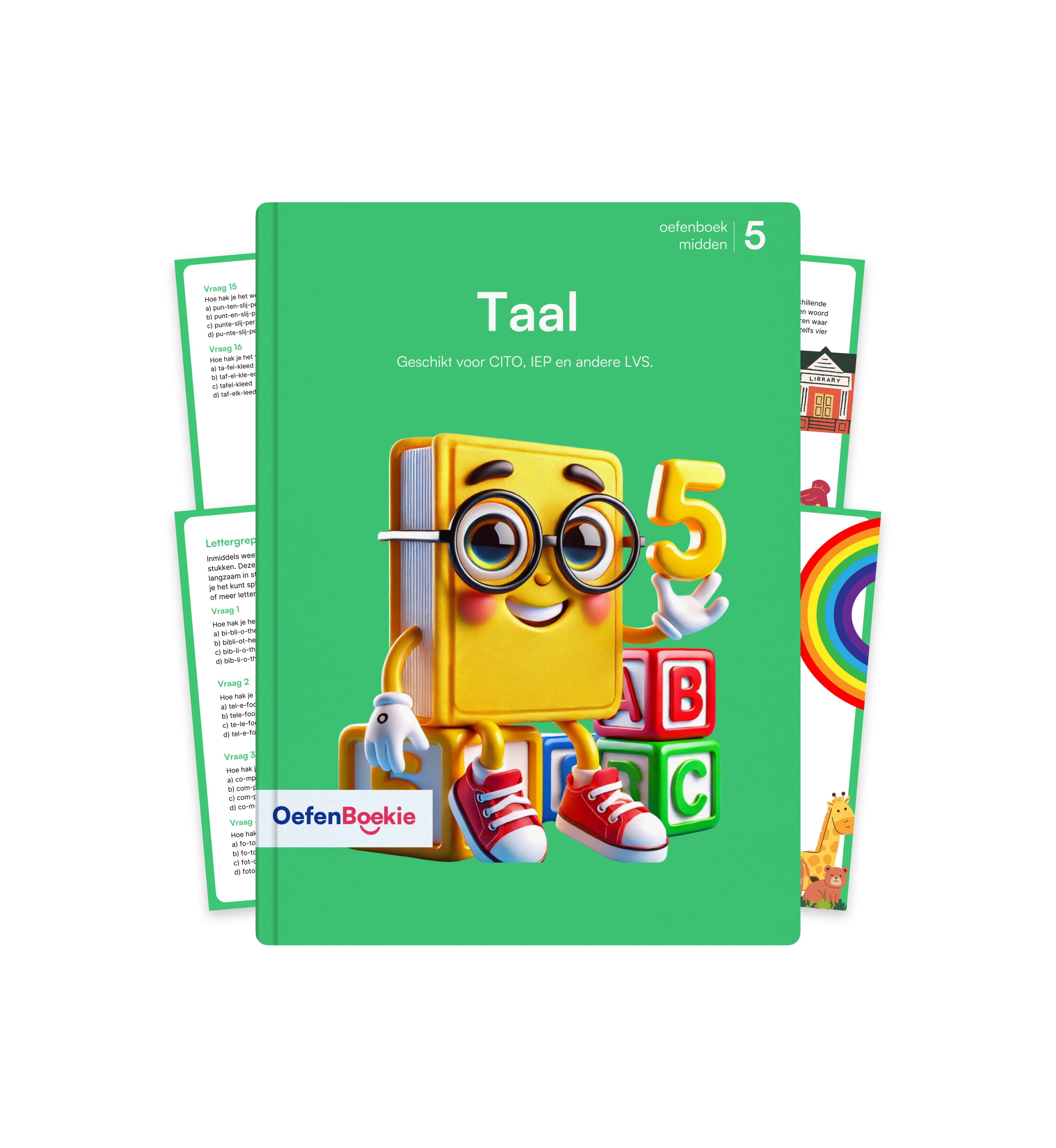 Groep 5 Oefenboekie bundel (Midden)