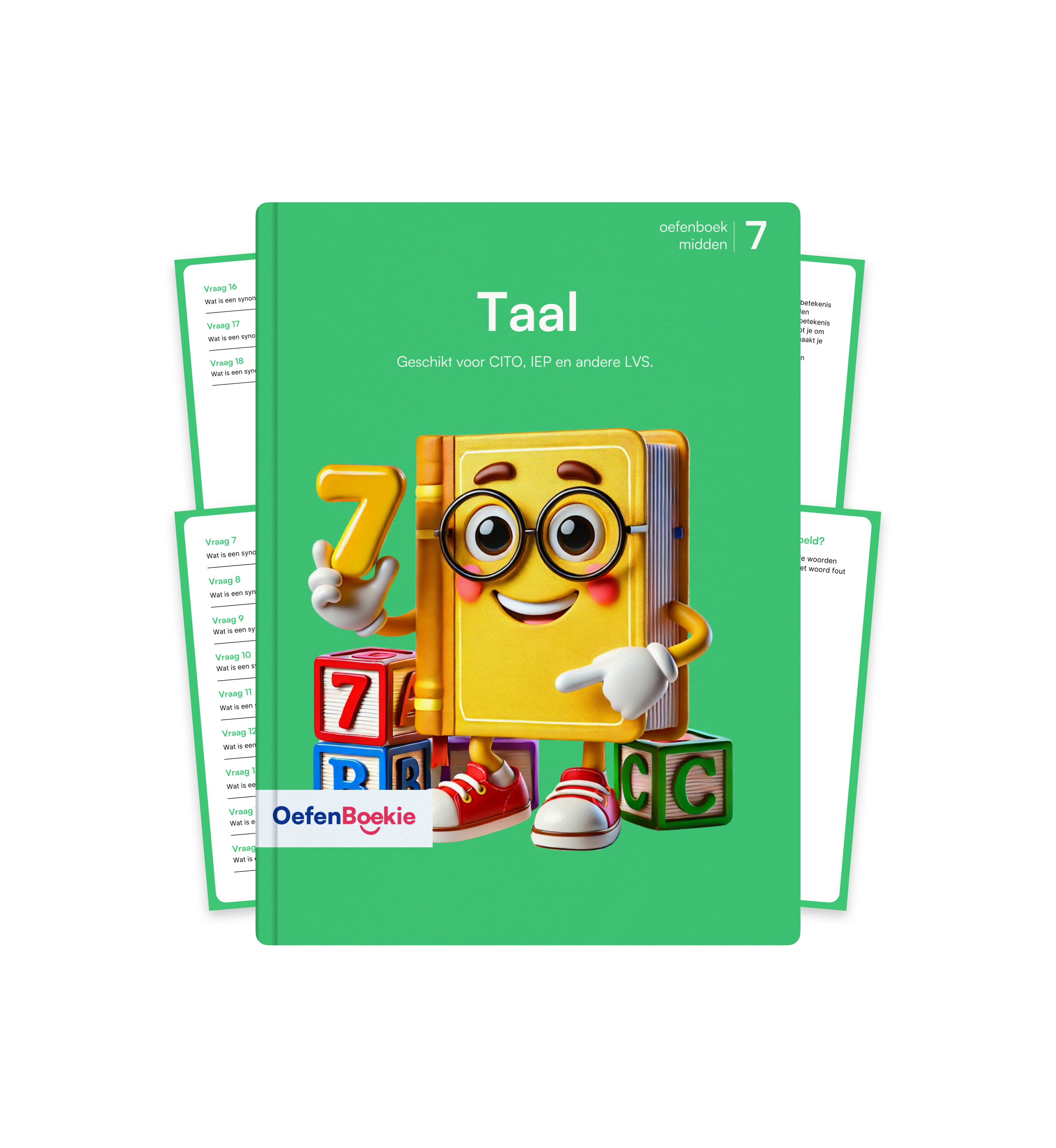 Groep 7 Oefenboekie bundel (Midden)