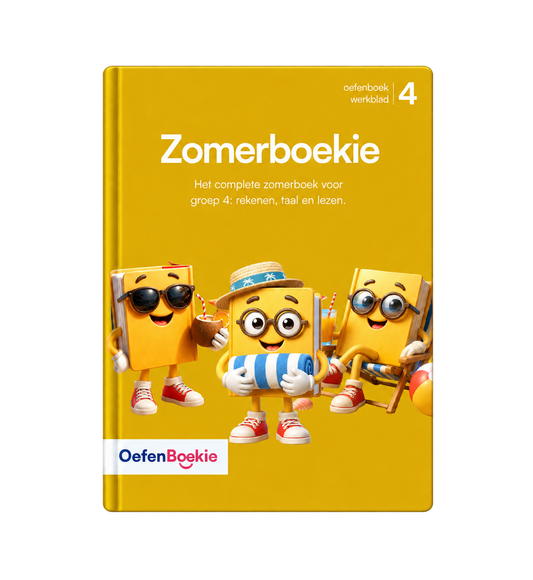 Zomerboekie groep 4 - cover