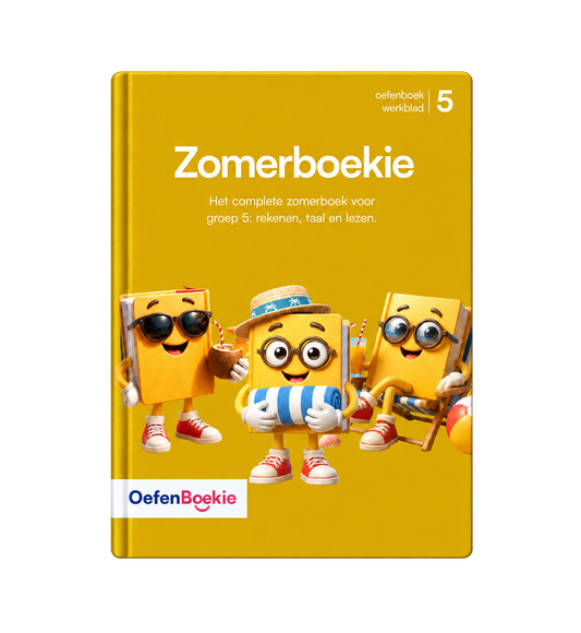 Zomerboekie groep 5 - cover