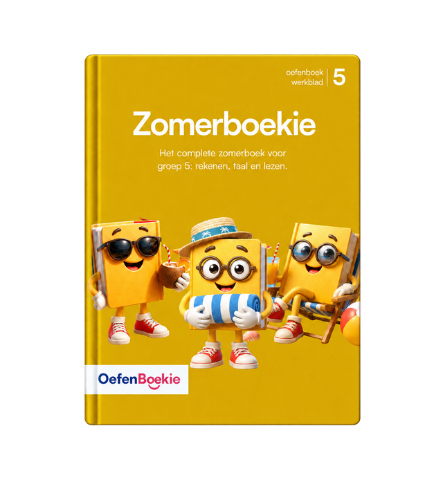 Zomerboekie groep 5 - cover