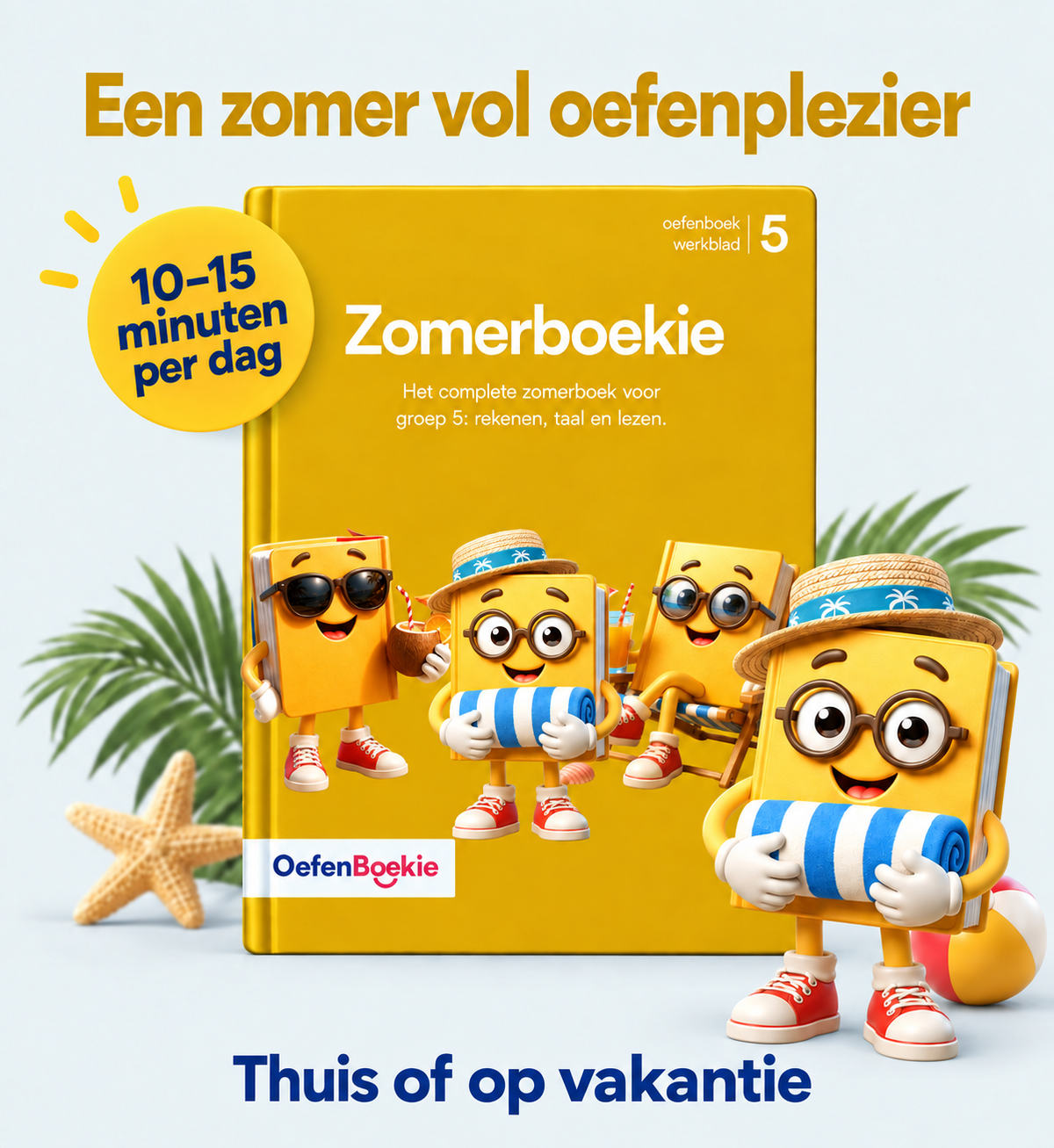 Zomerboekie groep 5 - zomerthema