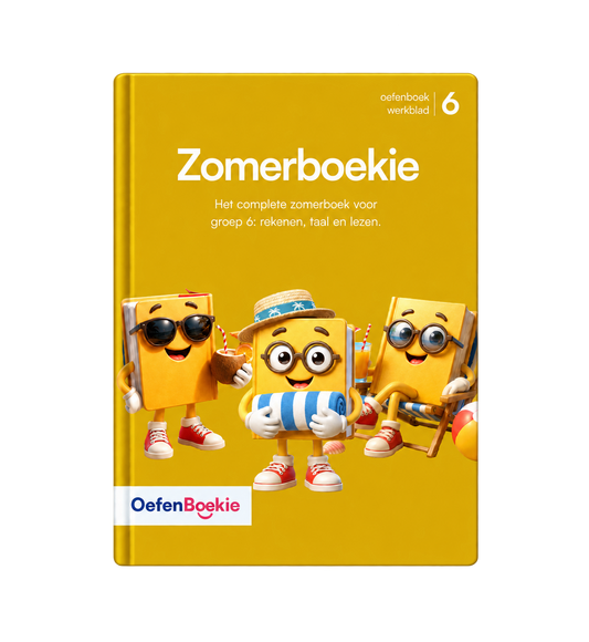Zomerboekie groep 6 - cover