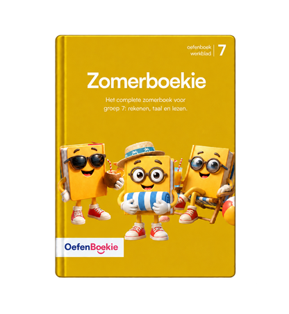 Zomerboekie groep 7 - cover