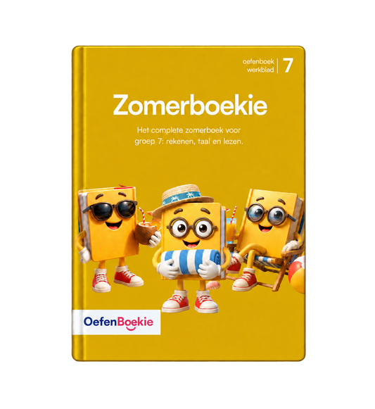 Zomerboekie groep 7 - cover