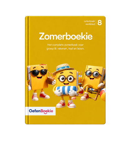 Zomerboekie groep 8 - cover