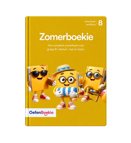 Zomerboekie groep 8 - cover